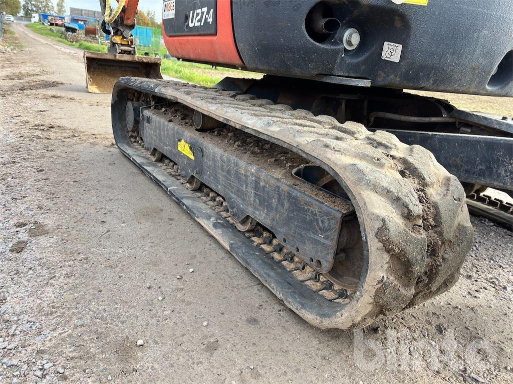 حفارة مصغرة Kubota U27-4 minigrävare: صور 15 حفارة مصغرة Kubota U27-4 minigrävare: صور 15