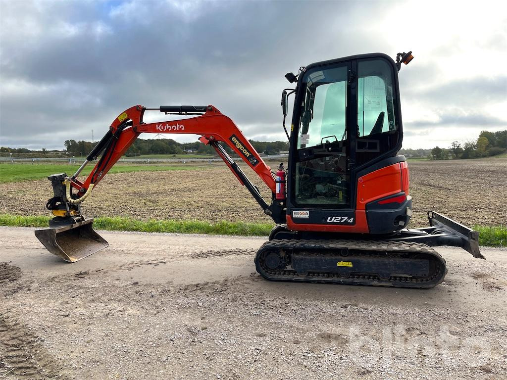 حفارة مصغرة Kubota U27-4 minigrävare: صور 8 حفارة مصغرة Kubota U27-4 minigrävare: صور 8