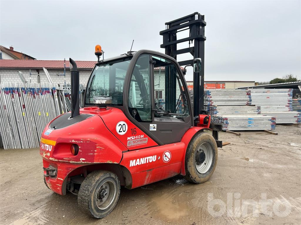 Manitou MSI 40 H (2007) - رافعة شوكية: صور 4 Manitou MSI 40 H (2007) - رافعة شوكية: صور 4