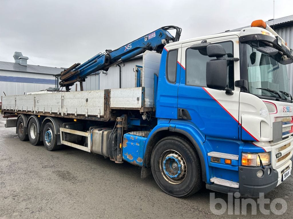 SCANIA P420 LB8X2/4 HNA - شاحنات مسطحة, شاحنة كرين: صور 3 SCANIA P420 LB8X2/4 HNA - شاحنات مسطحة, شاحنة كرين: صور 3