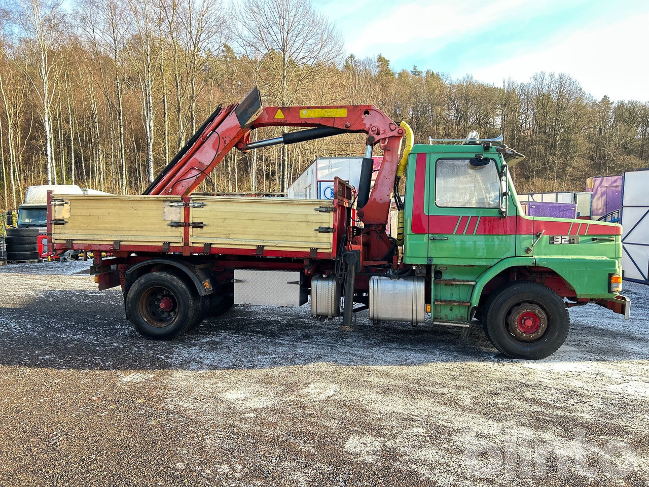 SCANIA T 924 4X2 Kranbil - شاحنات مسطحة, شاحنة كرين: صور 4 SCANIA T 924 4X2 Kranbil - شاحنات مسطحة, شاحنة كرين: صور 4