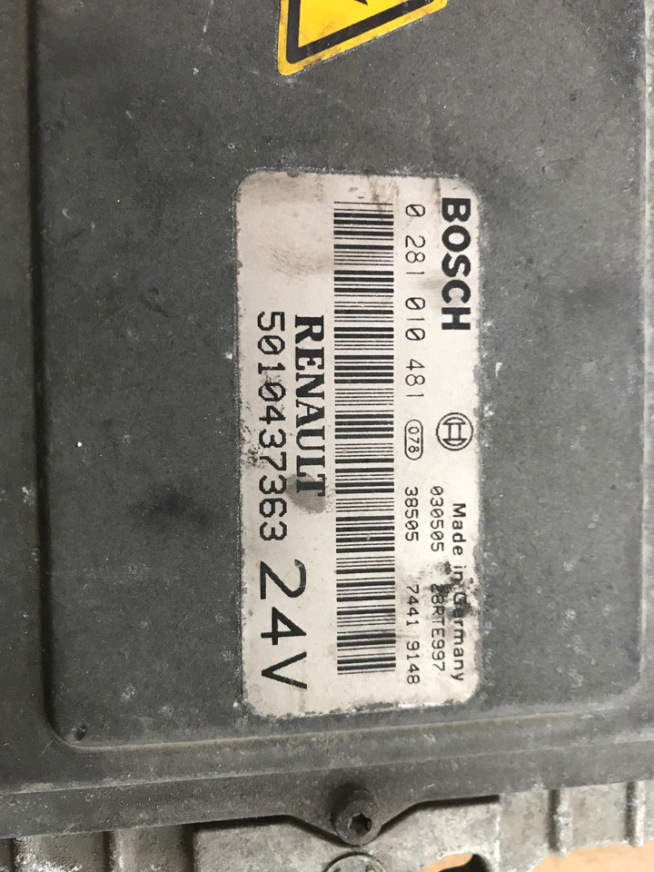 CENTRALINA MOTORE EDC - RIF. RENAULT 5010437363 - RIF. BOSCH 0281010481 - كتلة التحكم: صور 2 CENTRALINA MOTORE EDC - RIF. RENAULT 5010437363 - RIF. BOSCH 0281010481 - كتلة التحكم: صور 2