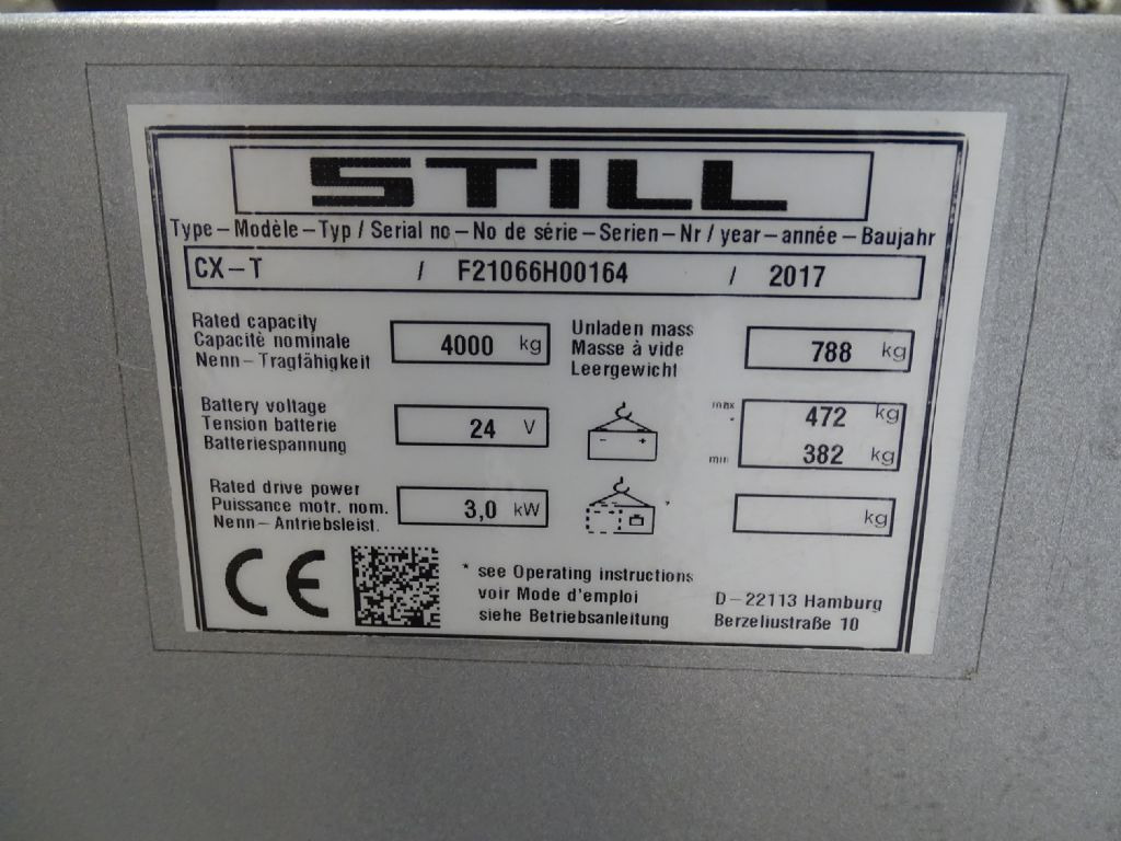 جرار السحب الكهربائي Still CX-T: صور 9