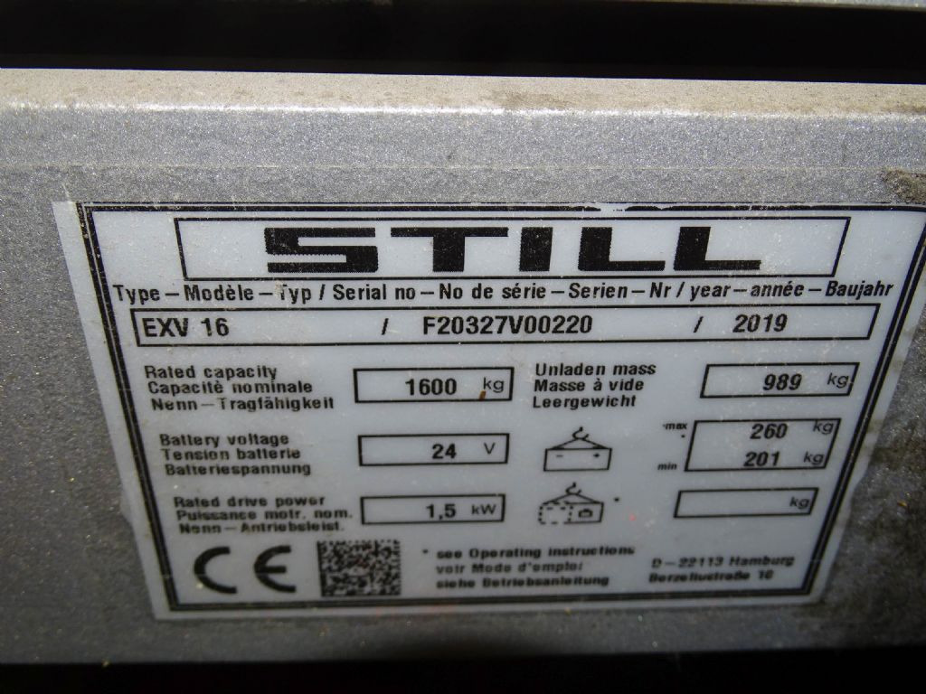 Still EXV16 - معدات تكديس: صور 5 Still EXV16 - معدات تكديس: صور 5