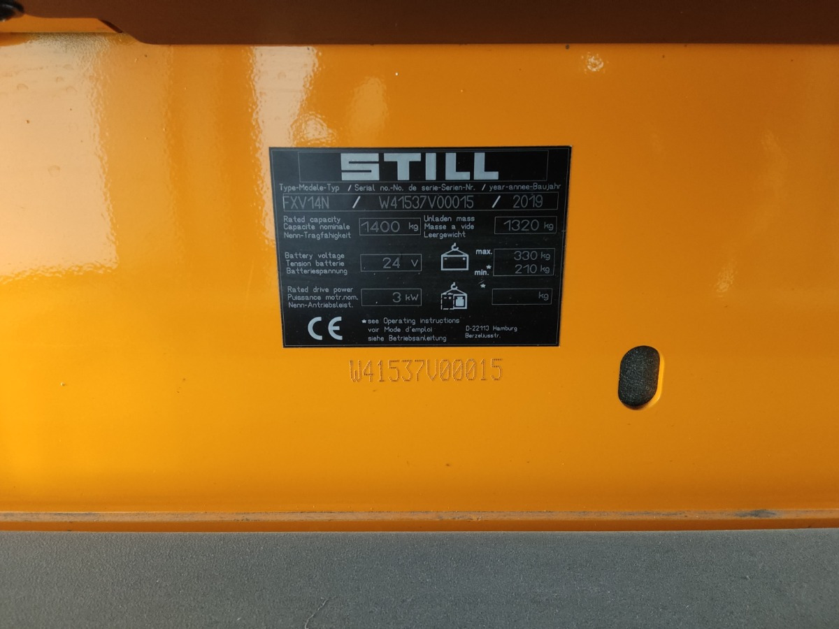 Still FXV14N - معدات تكديس: صور 5 Still FXV14N - معدات تكديس: صور 5