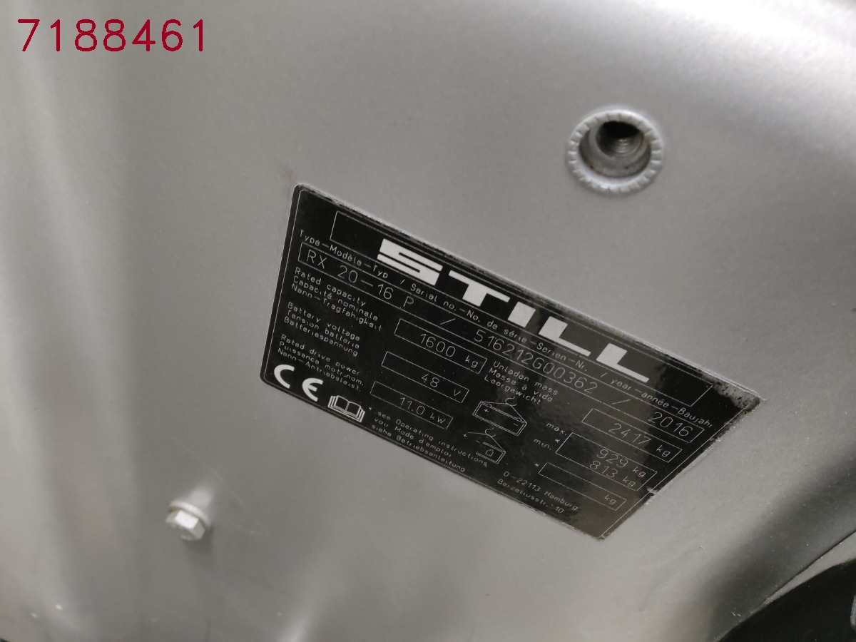 Still RX20-16P/BRONZE/BATT - رافعة شوكية كهربائية: صور 5 Still RX20-16P/BRONZE/BATT - رافعة شوكية كهربائية: صور 5
