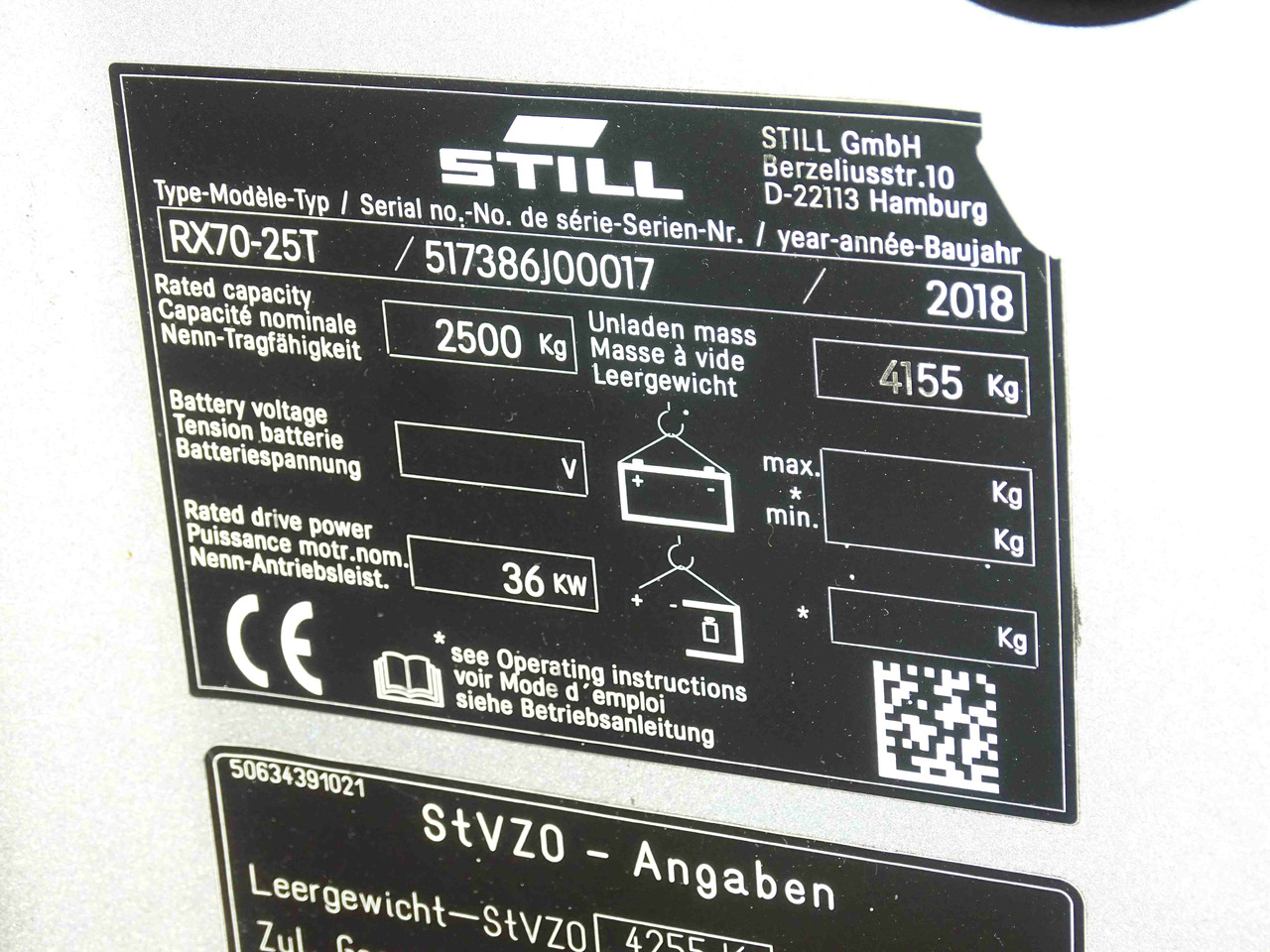 Still RX70-25T - رافعة شوكية: صور 5 Still RX70-25T - رافعة شوكية: صور 5