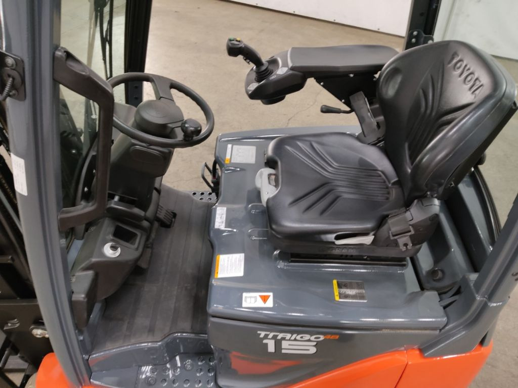 Toyota 8FBE15T - رافعة شوكية كهربائية: صور 3 Toyota 8FBE15T - رافعة شوكية كهربائية: صور 3
