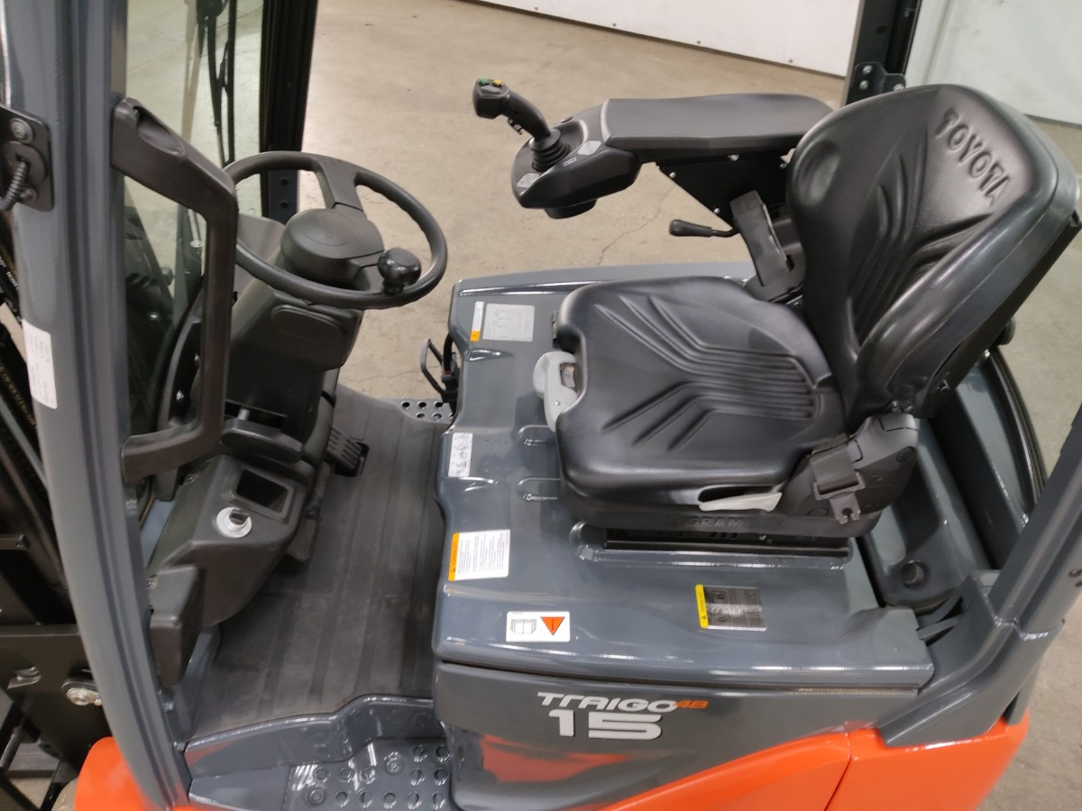 Toyota 8FBE15T - رافعة شوكية كهربائية: صور 3 Toyota 8FBE15T - رافعة شوكية كهربائية: صور 3