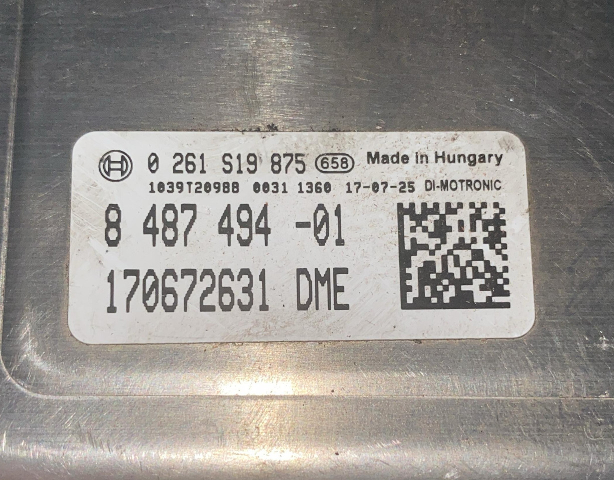 BMW Calculator 8487494 - كتلة التحكم: صور 4 BMW Calculator 8487494 - كتلة التحكم: صور 4