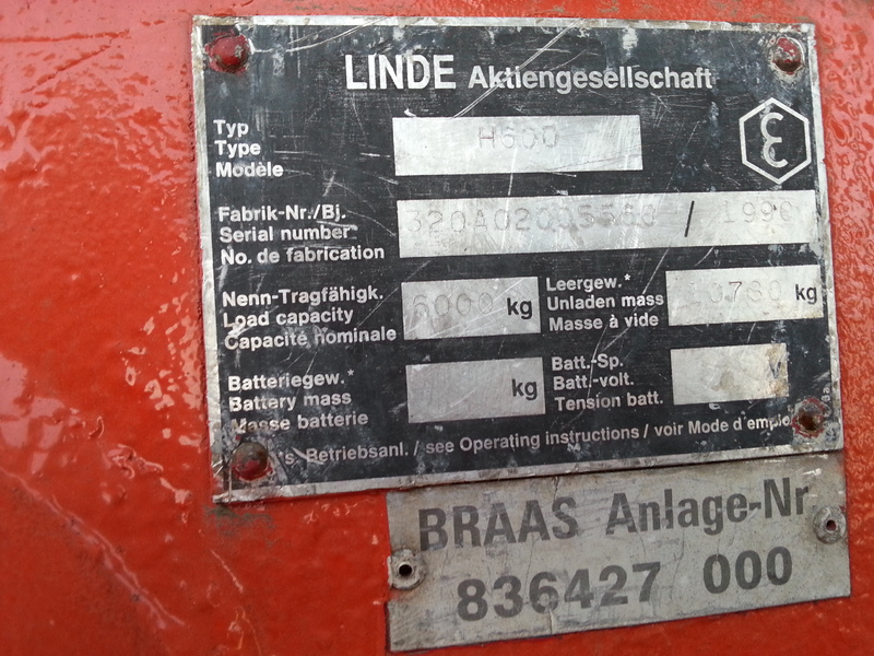 Linde H 60 D - رافعة شوكية ديزل: صور 2 Linde H 60 D - رافعة شوكية ديزل: صور 2