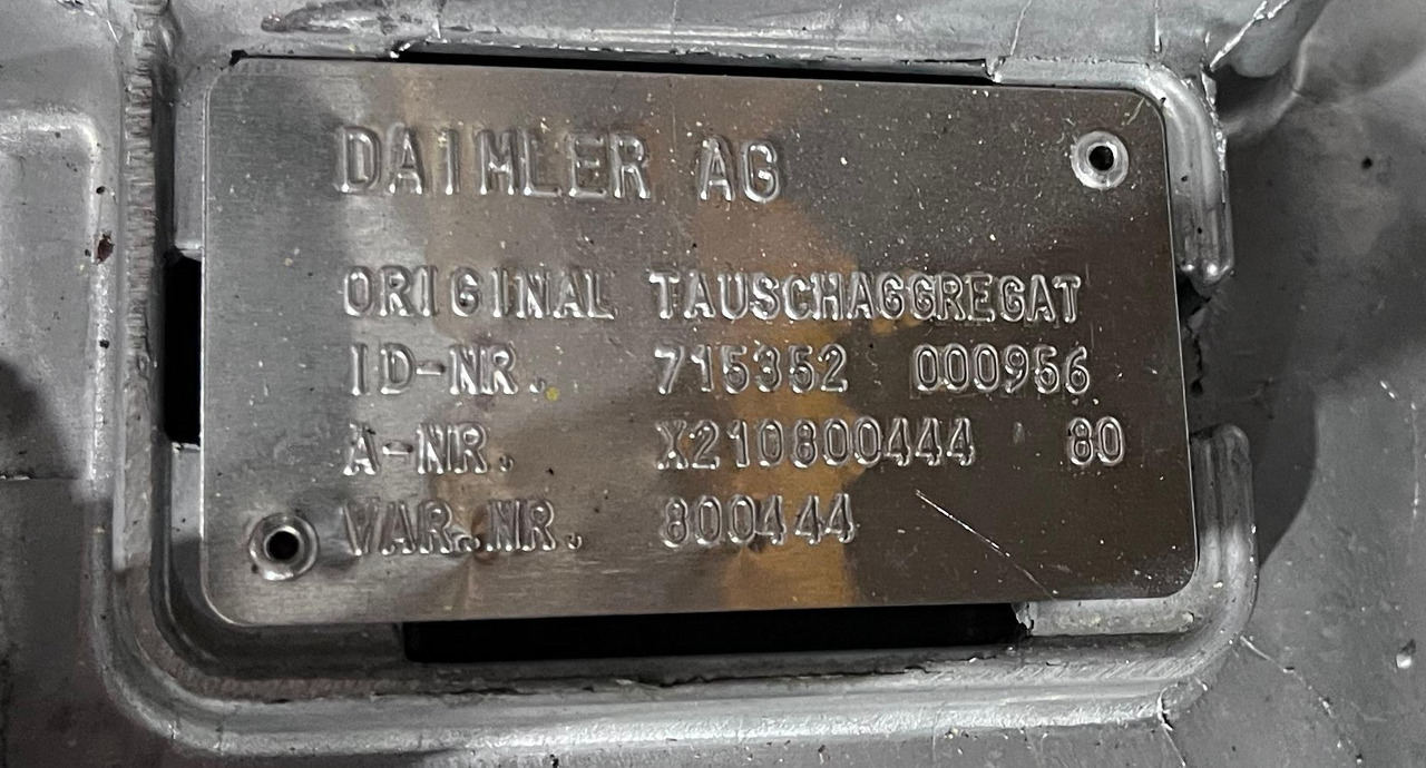 MERCEDES Actros MP4 Transmission G211-12 715352 - نقل الحركة - شاحنة: صور 4 MERCEDES Actros MP4 Transmission G211-12 715352 - نقل الحركة - شاحنة: صور 4