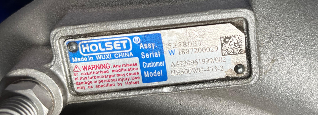 Mercedes Benz Turbocharger Actros MP4 A4730961999 - الشاحن التوربيني - شاحنة: صور 5 Mercedes Benz Turbocharger Actros MP4 A4730961999 - الشاحن التوربيني - شاحنة: صور 5