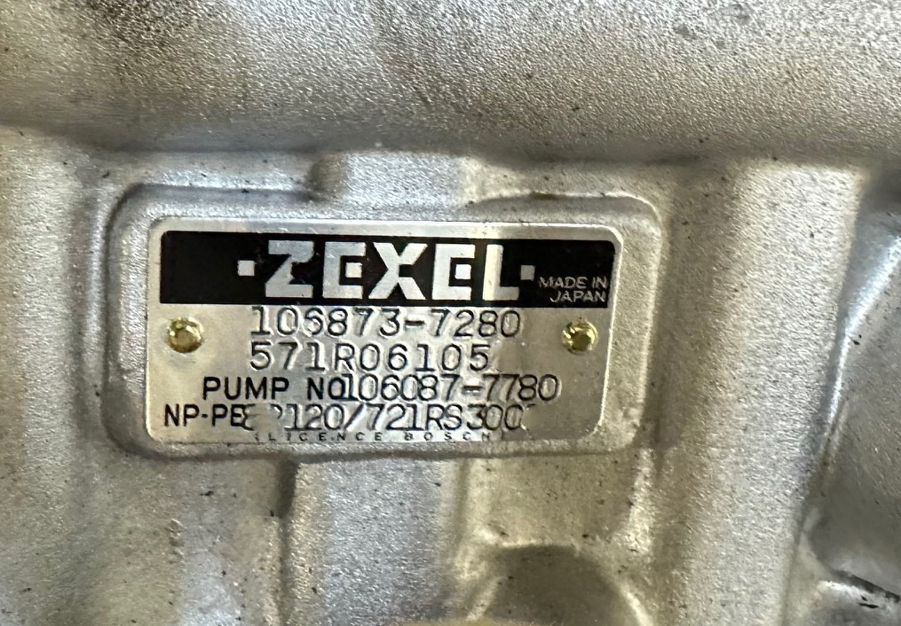 Zexel Injection Pump 106873-7280 - قطع الغيار - شاحنة: صور 5 Zexel Injection Pump 106873-7280 - قطع الغيار - شاحنة: صور 5