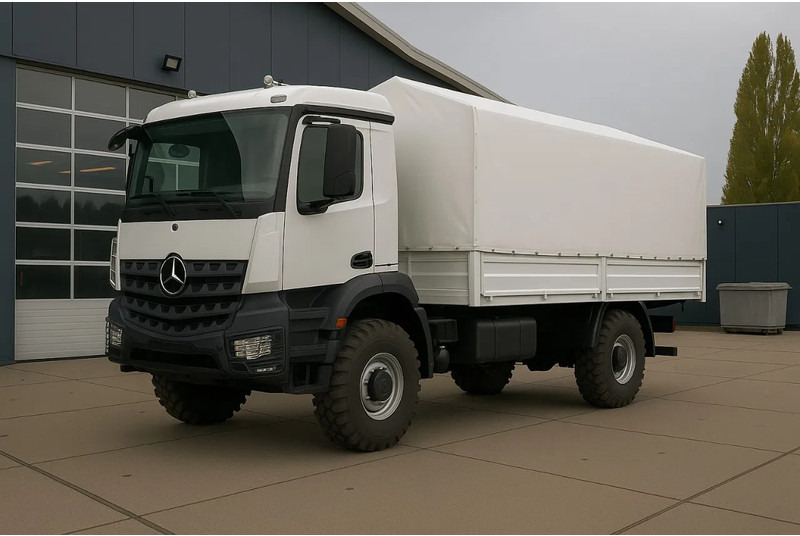 Mercedes-Benz Arocs 1836 A 4x4 Cargo Truck - شاحنة ستارة: صور 1 Mercedes-Benz Arocs 1836 A 4x4 Cargo Truck - شاحنة ستارة: صور 1