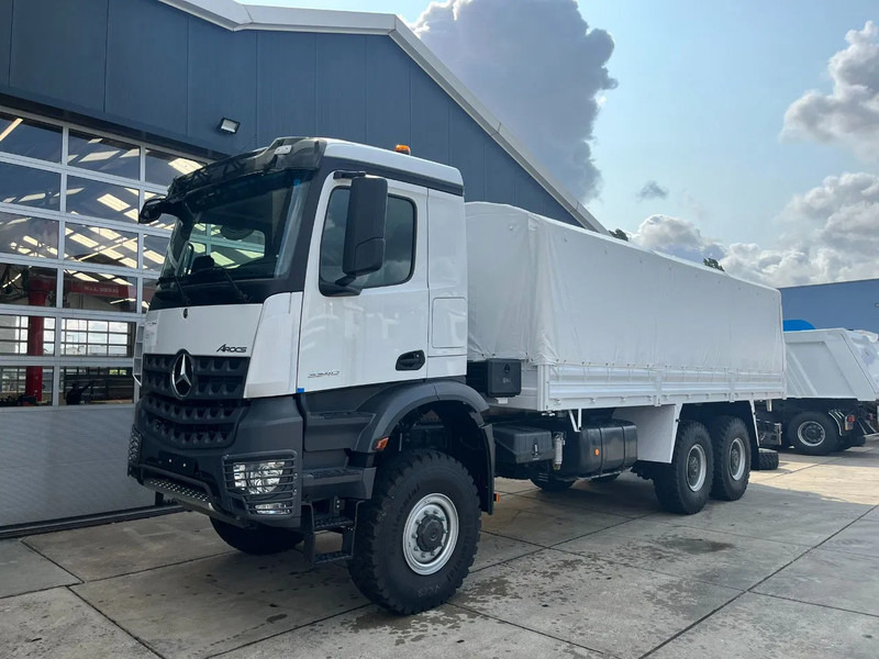 Mercedes-Benz Arocs 3340 A 6x6 Cargo Truck - شاحنة ستارة: صور 1 Mercedes-Benz Arocs 3340 A 6x6 Cargo Truck - شاحنة ستارة: صور 1