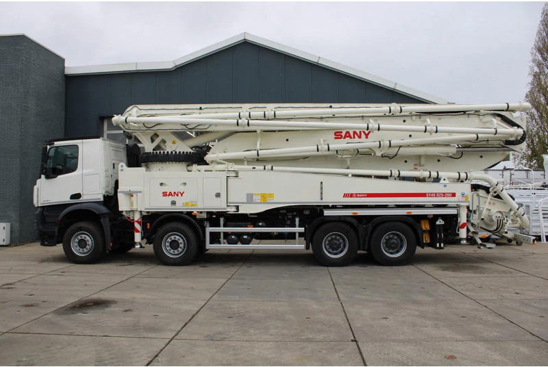 Mercedes-Benz Arocs 4140 8x4 Sany SY49 Concrete Pump Build by Putzmeister - مضخة خرسانة: صور 2 Mercedes-Benz Arocs 4140 8x4 Sany SY49 Concrete Pump Build by Putzmeister - مضخة خرسانة: صور 2
