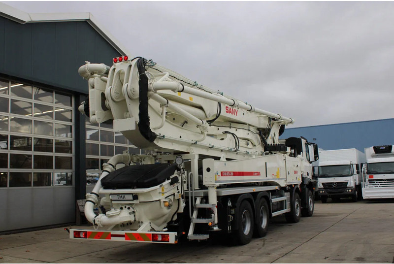 Mercedes-Benz Arocs 4140 8x4 Sany SY49 Concrete Pump Build by Putzmeister - مضخة خرسانة: صور 3 Mercedes-Benz Arocs 4140 8x4 Sany SY49 Concrete Pump Build by Putzmeister - مضخة خرسانة: صور 3