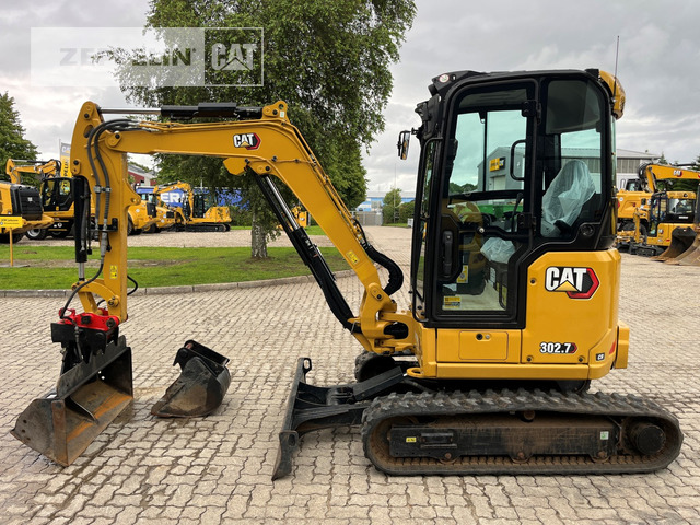 Cat 302.7CR-07 - حفارة مصغرة: صور 2 Cat 302.7CR-07 - حفارة مصغرة: صور 2