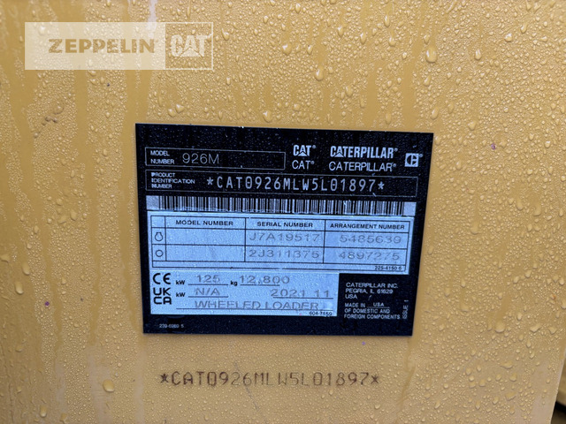 Cat 926M - اللودر بعجل: صور 5 Cat 926M - اللودر بعجل: صور 5