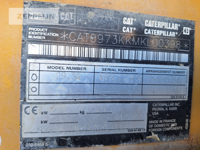 اللودر المجنزر Cat 973K: صور 31