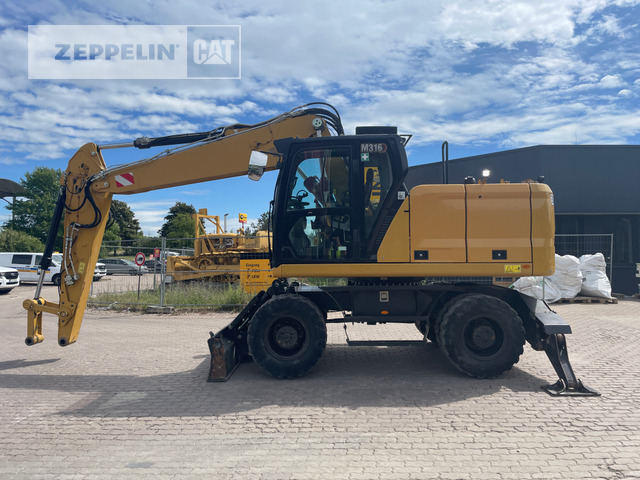 Cat M316-07A - حفارة على عجلات: صور 2 Cat M316-07A - حفارة على عجلات: صور 2