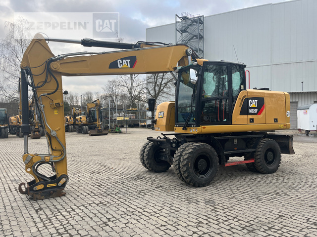 Cat M320F - حفارة على عجلات: صور 1 Cat M320F - حفارة على عجلات: صور 1
