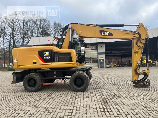 Cat M320F - حفارة على عجلات: صور 3 Cat M320F - حفارة على عجلات: صور 3
