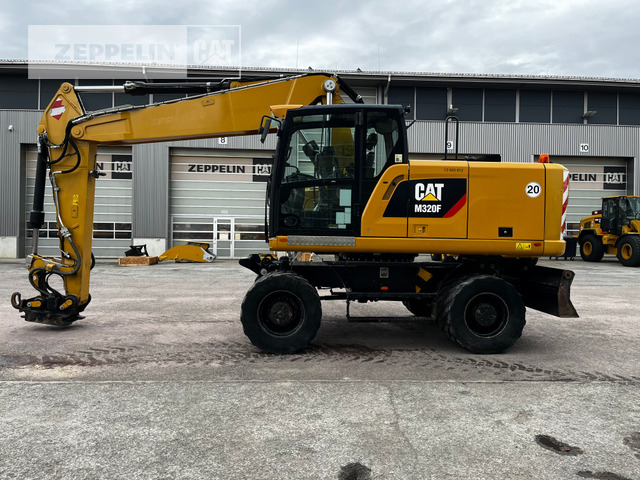 Cat M320F - حفارة على عجلات: صور 1 Cat M320F - حفارة على عجلات: صور 1