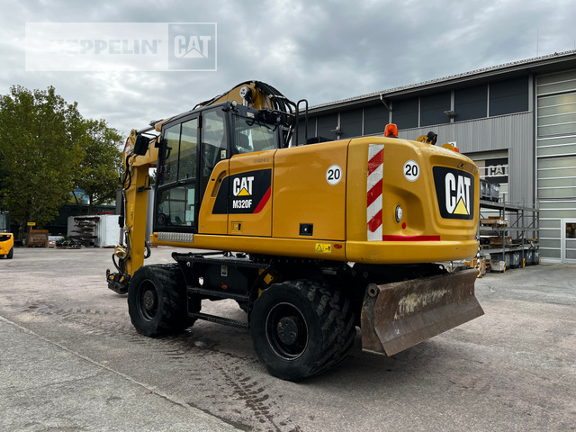 Cat M320F - حفارة على عجلات: صور 2 Cat M320F - حفارة على عجلات: صور 2