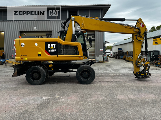 Cat M320F - حفارة على عجلات: صور 5 Cat M320F - حفارة على عجلات: صور 5