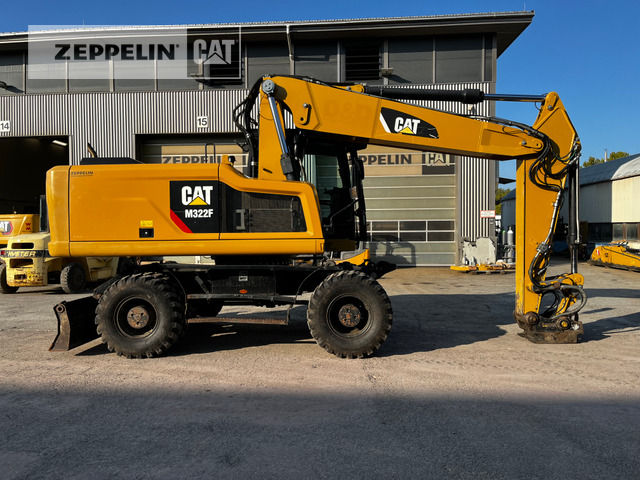 Cat M322F - حفارة على عجلات: صور 5 Cat M322F - حفارة على عجلات: صور 5