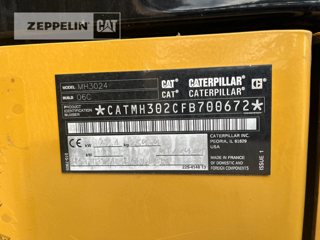 Cat MH3024-06C - حفارة النقل والشحن: صور 2 Cat MH3024-06C - حفارة النقل والشحن: صور 2