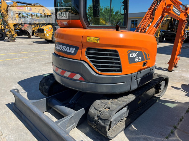 Doosan DX63-3 - حفارة مصغرة: صور 3 Doosan DX63-3 - حفارة مصغرة: صور 3