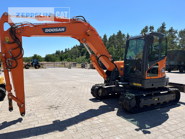 Doosan DX85R-3 - حفارة مصغرة: صور 1 Doosan DX85R-3 - حفارة مصغرة: صور 1
