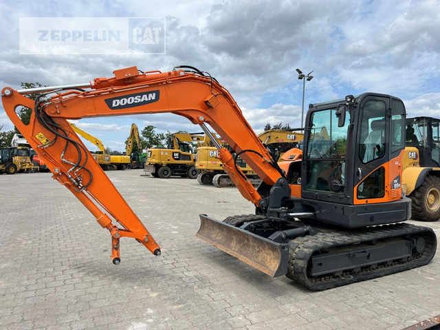 Doosan DX85R-3 - حفارة مصغرة: صور 1 Doosan DX85R-3 - حفارة مصغرة: صور 1