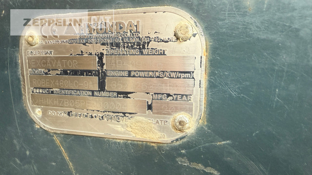 Hyundai R480LC-9 - حفارات زحافة: صور 5 Hyundai R480LC-9 - حفارات زحافة: صور 5