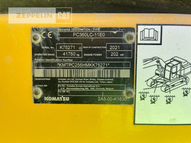 Komatsu PC360LC-11 - هدم: صور 2 Komatsu PC360LC-11 - هدم: صور 2