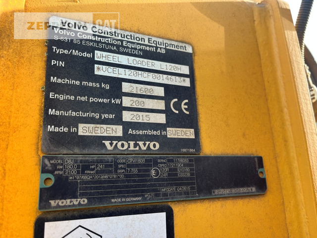 Volvo L120H - اللودر بعجل: صور 2 Volvo L120H - اللودر بعجل: صور 2