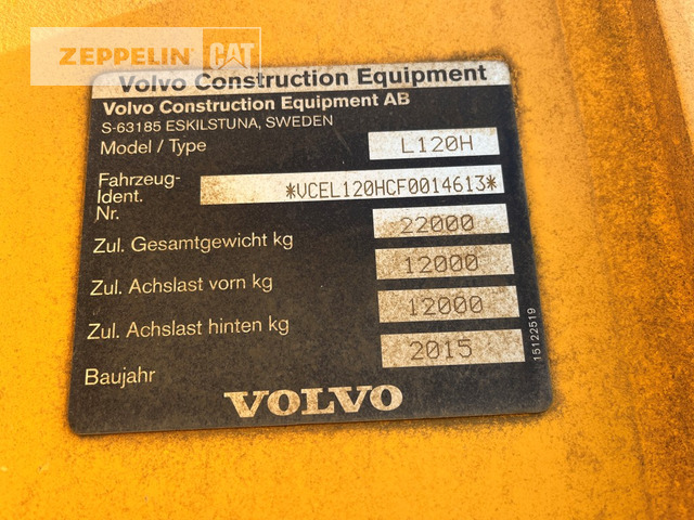 Volvo L120H - اللودر بعجل: صور 3 Volvo L120H - اللودر بعجل: صور 3