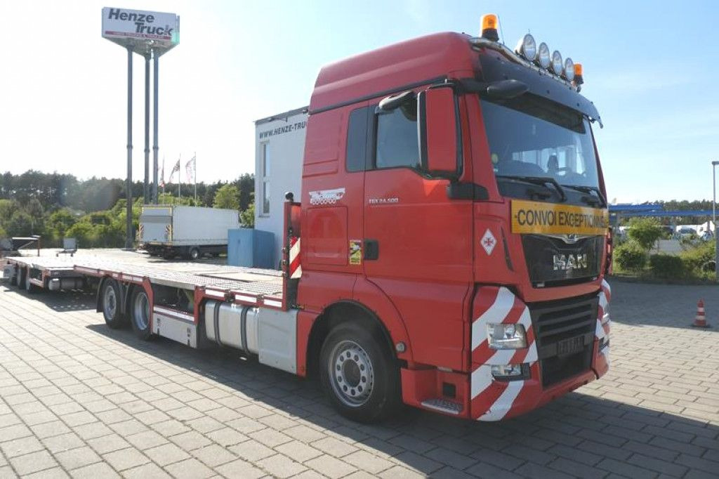 MAN TG-X 24.500 6x2-4 LL-U Pritsche Maschinentranspo - شاحنات مسطحة: صور 3 MAN TG-X 24.500 6x2-4 LL-U Pritsche Maschinentranspo - شاحنات مسطحة: صور 3