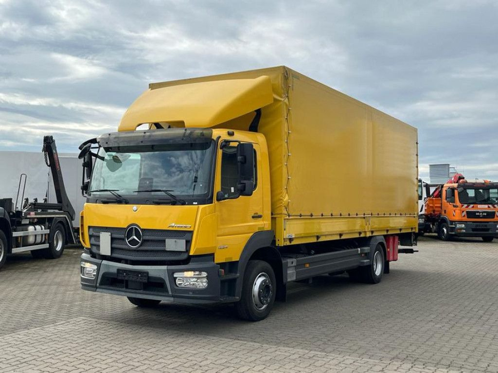 Mercedes-Benz Atego 1224 L Pritsche LBW LBW 1.5to - شاحنات مسطحة: صور 1 Mercedes-Benz Atego 1224 L Pritsche LBW LBW 1.5to - شاحنات مسطحة: صور 1
