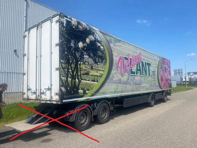 Vogelzang mega bloemenplanten oplegger gestuurd, doorlading en achterdeuren en laadklep , 280 hoog inw - بصندوق مغلق نصف مقطورة: صور 1 Vogelzang mega bloemenplanten oplegger gestuurd, doorlading en achterdeuren en laadklep , 280 hoog inw - بصندوق مغلق نصف مقطورة: صور 1