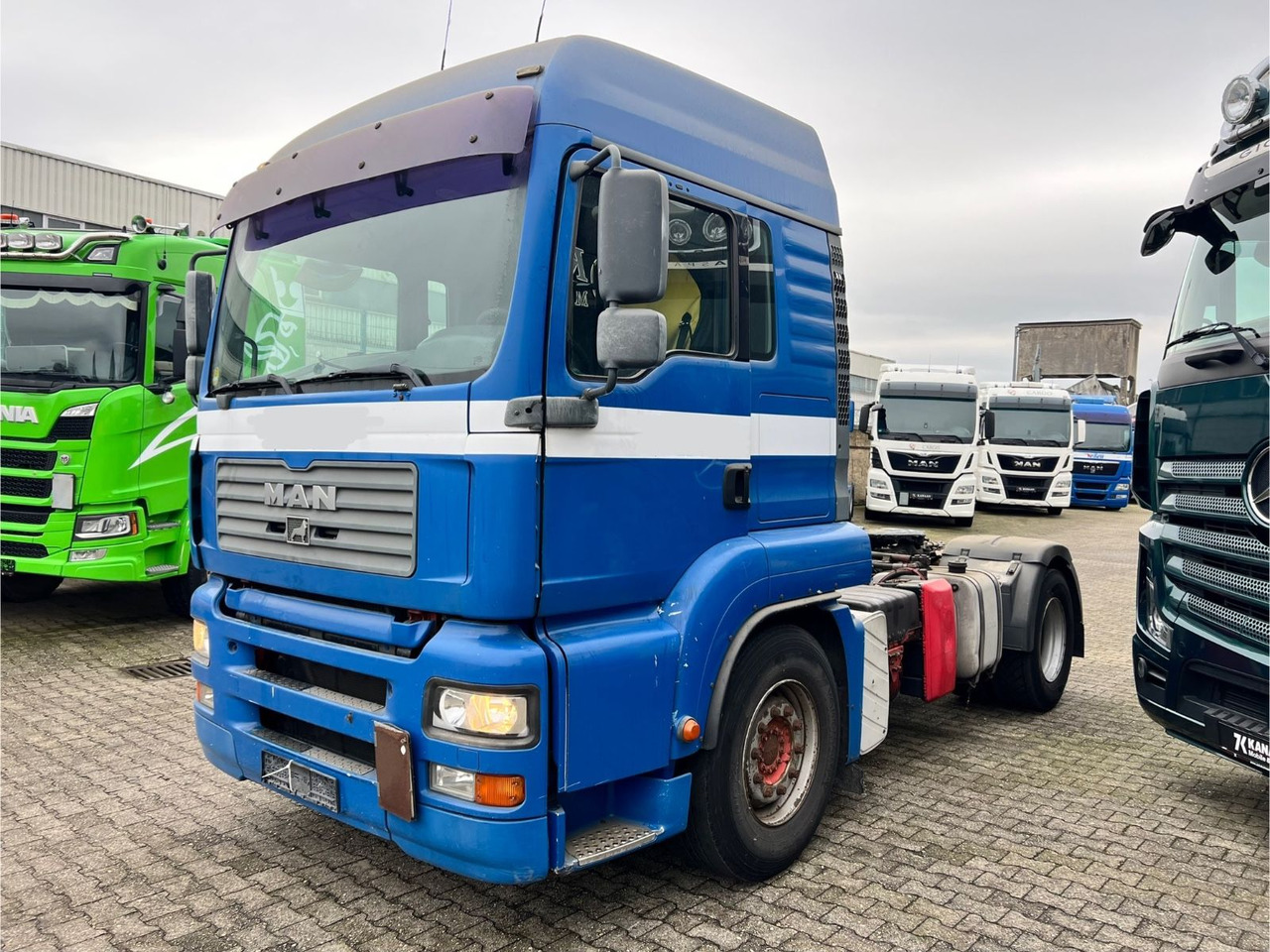 MAN TGA 18.430 BLS Hydraulik Kipper Walkingfloor - شاحنة جرار: صور 2 MAN TGA 18.430 BLS Hydraulik Kipper Walkingfloor - شاحنة جرار: صور 2