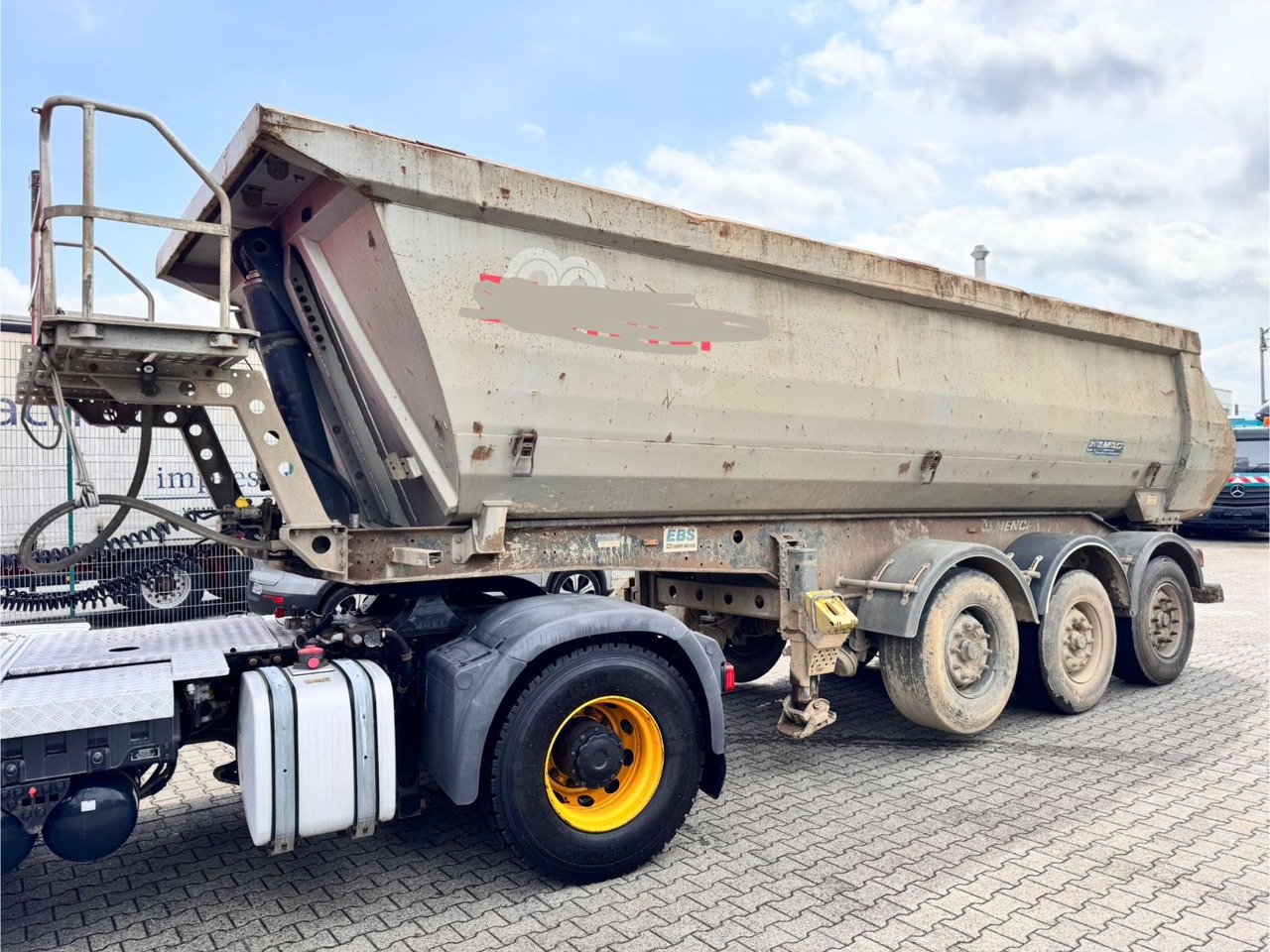 Menci SA700R Kipper Mulde 27m³ Lift Stahl 3 Stück - قلابة نصف مقطورة: صور 3 Menci SA700R Kipper Mulde 27m³ Lift Stahl 3 Stück - قلابة نصف مقطورة: صور 3