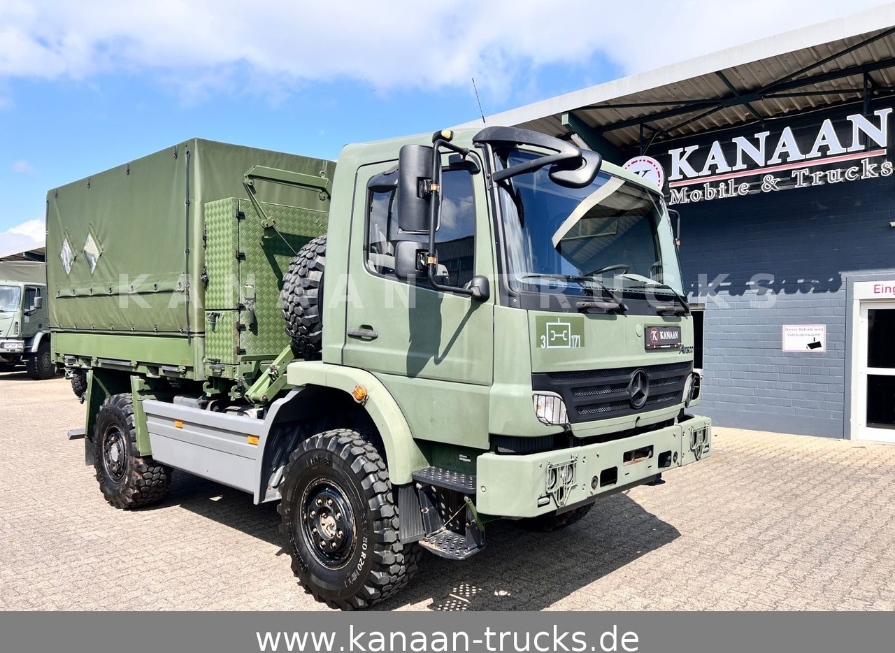 Mercedes-Benz 1018 Atego 4x4 Allrad Miltär Camper Expedition - شاحنات الحاويات/ جسم علوي قابل للتغيير شاحنة: صور 1 Mercedes-Benz 1018 Atego 4x4 Allrad Miltär Camper Expedition - شاحنات الحاويات/ جسم علوي قابل للتغيير شاحنة: صور 1