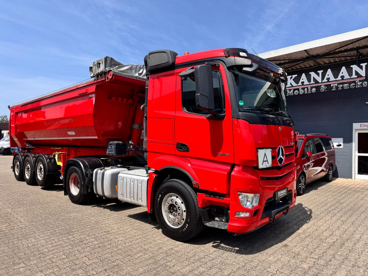 Mercedes-Benz 1846 Actros LS Kipphydraulik Alcoa TÜV NEU - شاحنة جرار: صور 1 Mercedes-Benz 1846 Actros LS Kipphydraulik Alcoa TÜV NEU - شاحنة جرار: صور 1