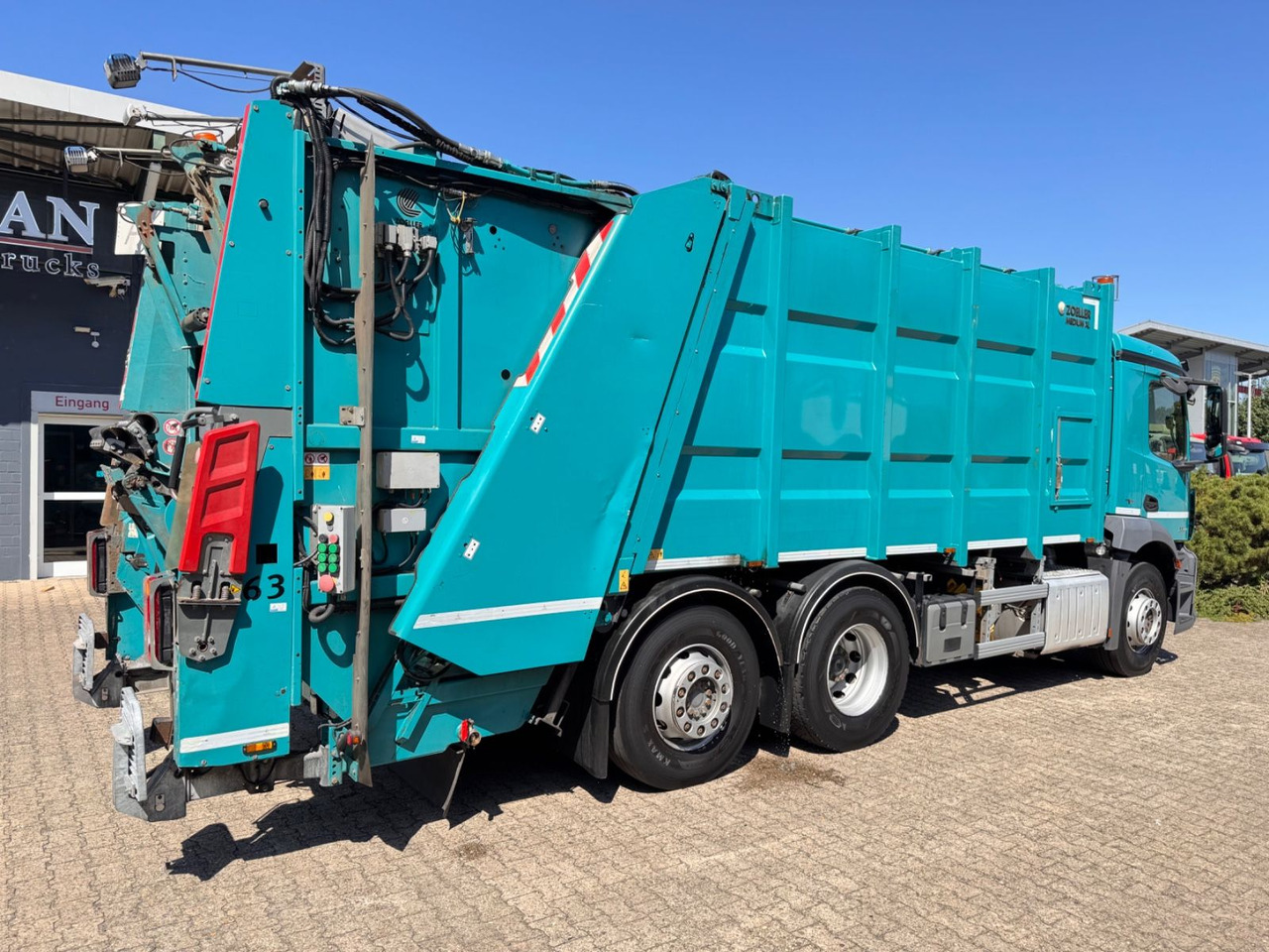 Mercedes-Benz 2533 Antos Müllwagen Zöller ATM bei 90Tkm - شاحنة القمامة: صور 3 Mercedes-Benz 2533 Antos Müllwagen Zöller ATM bei 90Tkm - شاحنة القمامة: صور 3