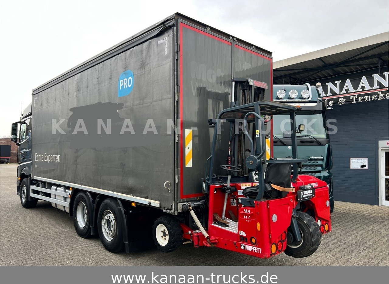 Mercedes-Benz 2548 Actros 6x2 Pritsche Moffet Mitnahme stapler - شاحنة ستارة: صور 1 Mercedes-Benz 2548 Actros 6x2 Pritsche Moffet Mitnahme stapler - شاحنة ستارة: صور 1