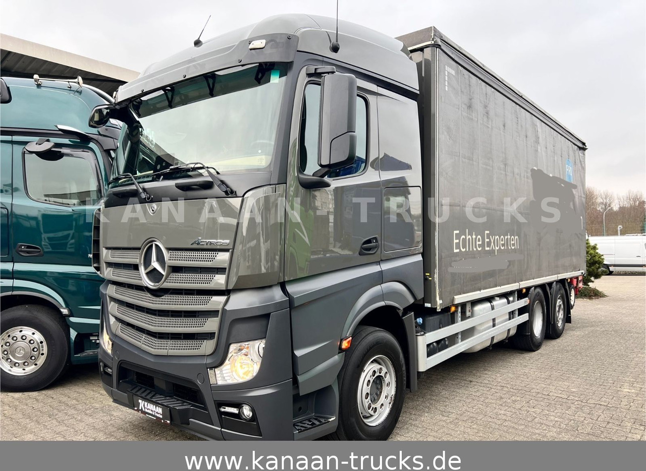 Mercedes-Benz 2548 Actros 6x2 Pritsche Moffet Mitnahme stapler - شاحنة كرين: صور 2 Mercedes-Benz 2548 Actros 6x2 Pritsche Moffet Mitnahme stapler - شاحنة كرين: صور 2